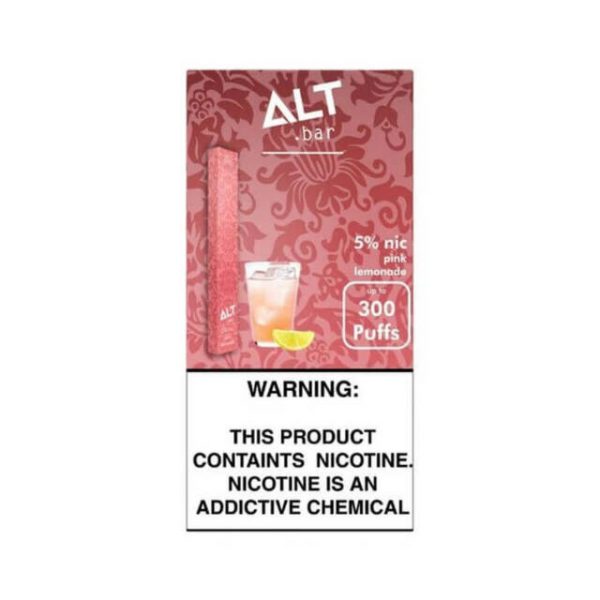 ALT BAR Pink Lemonade Disposable Vape Device - 300 Puffs